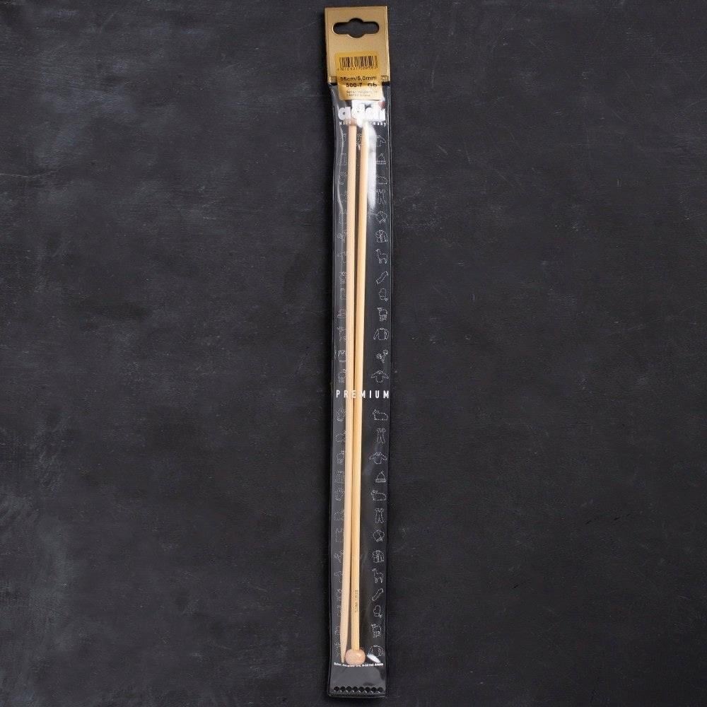 Addi Bambus 5mm 35cm Bambu Örgü Şişi - 500-7