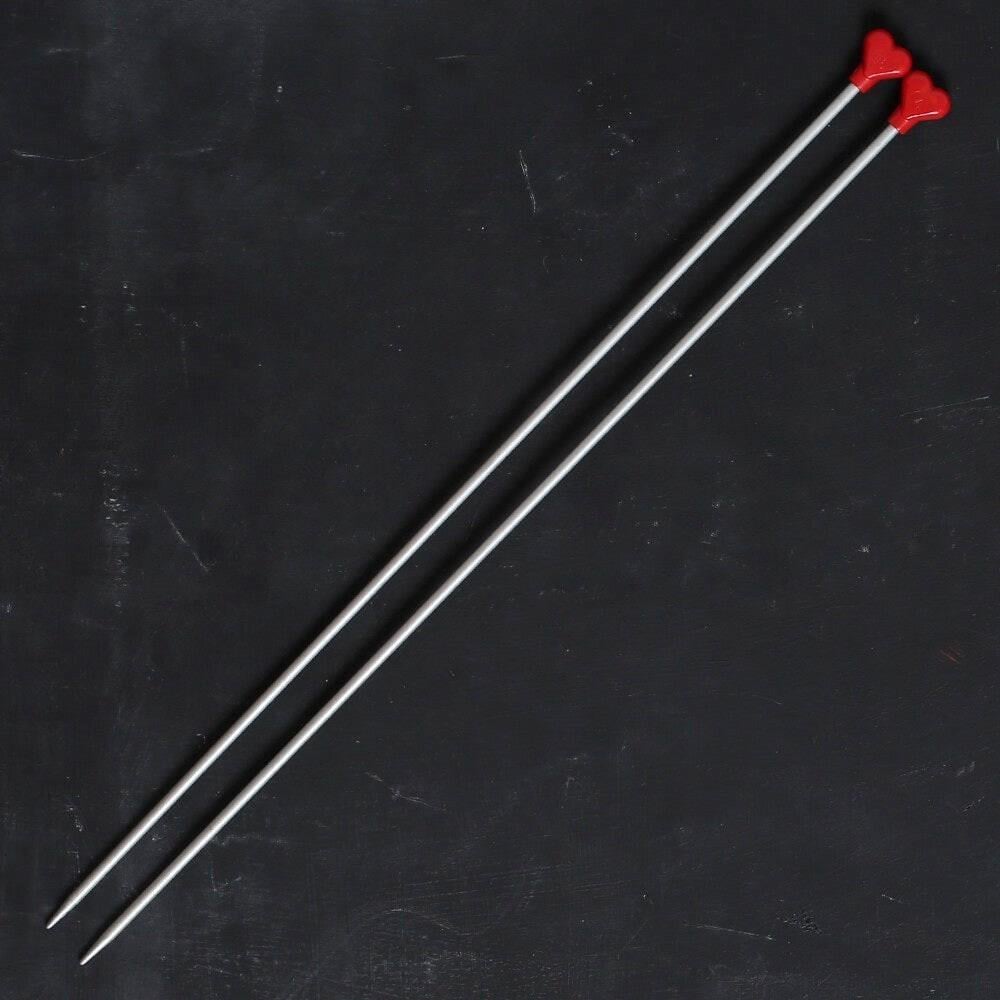 ADDI KALPLİ 4MM 40CM KLASİK ALÜMİNYUM ÖRGÜ ŞİŞİ -