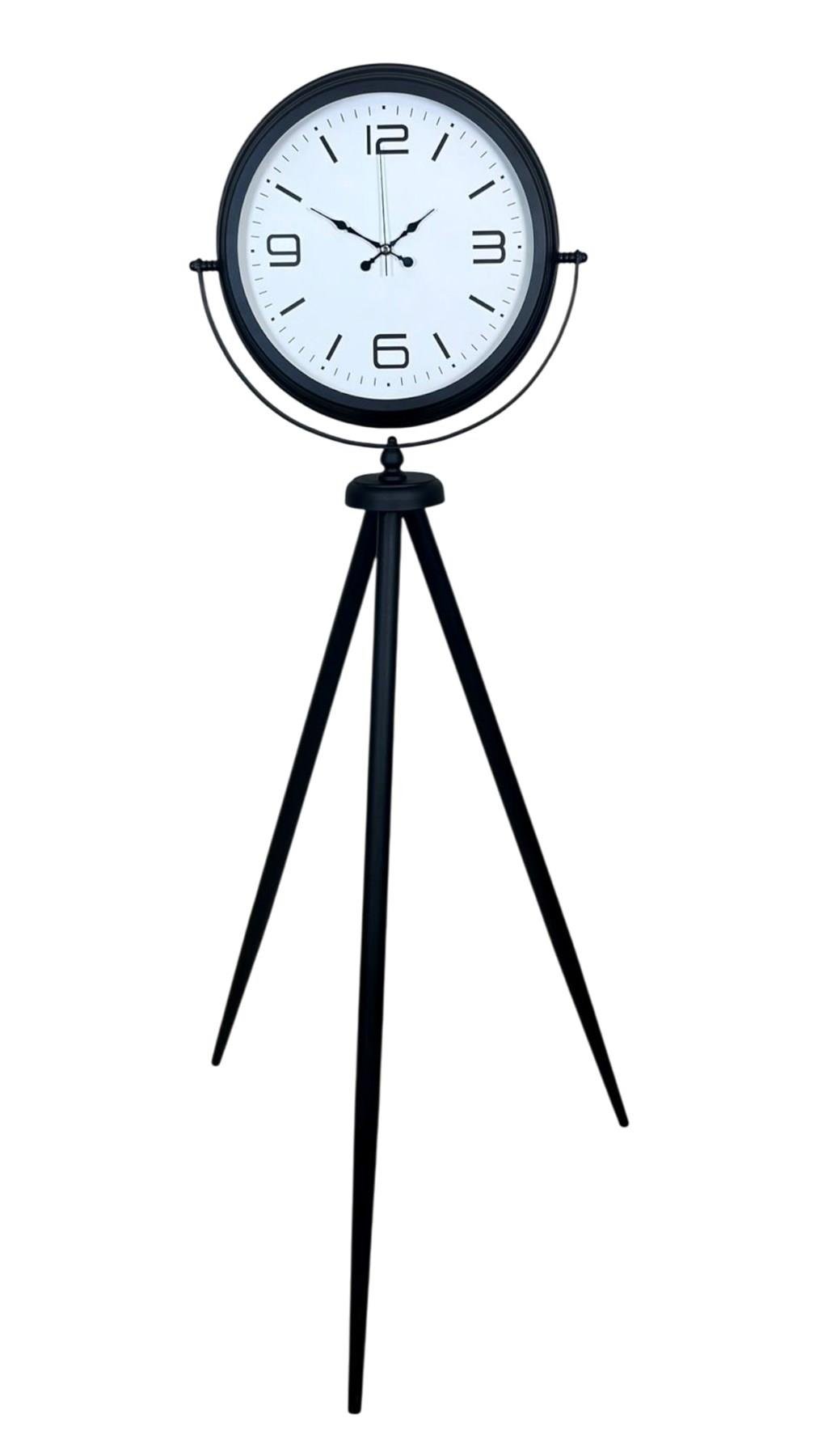 Black Balance Tripod Ayaklı Saat