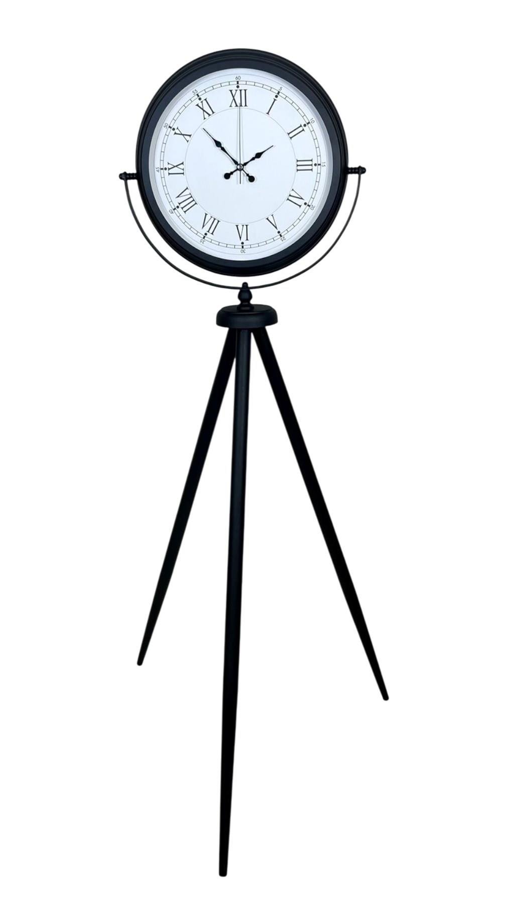 Black Elite Tripod Ayaklı Saat