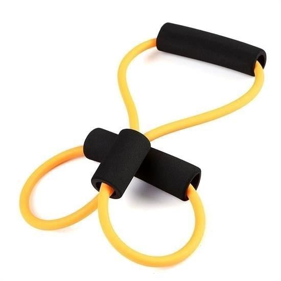 BUFFER® 8 Şeklinde Direnç Bandı Yoga Plates Ve Vücut Geliştirme Egzersiz Bandı