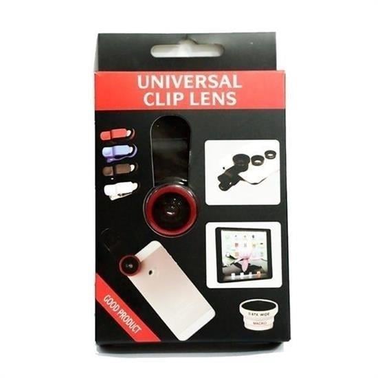 BUFFER® Balık Gözü Cep Telefonu Lensi (Tüm Modellere Uyumlu)