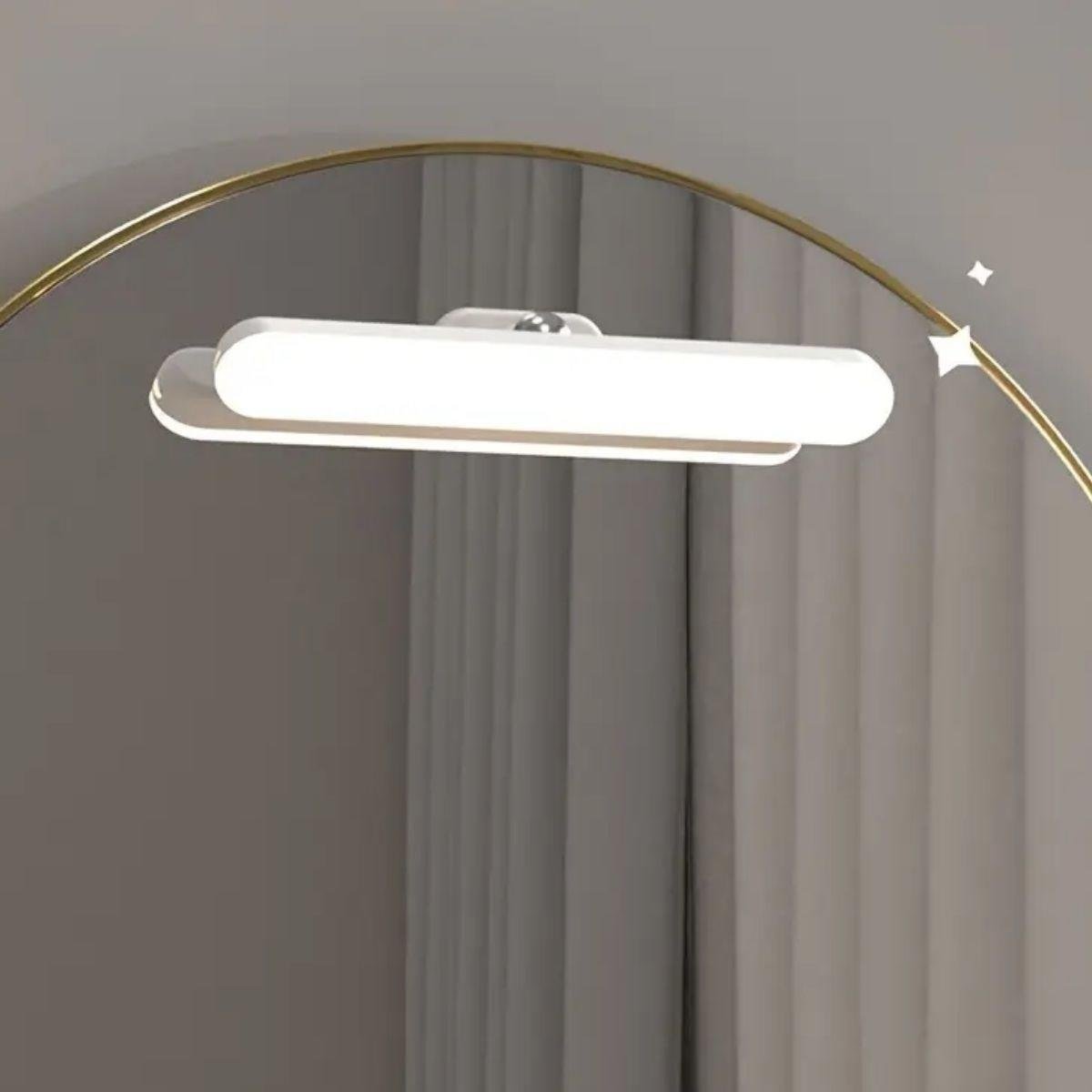 BUFFER® Dokunmatik USB İle Şarj Olabilen 27 cm Led Aydınlatma Makyaj Aynası Işığı