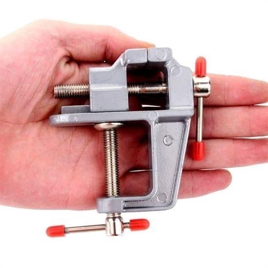 BUFFER® Mini Masa Tezgah Hobi Mengenesi Sabitleme Sıkıştırma Aparat 30mm