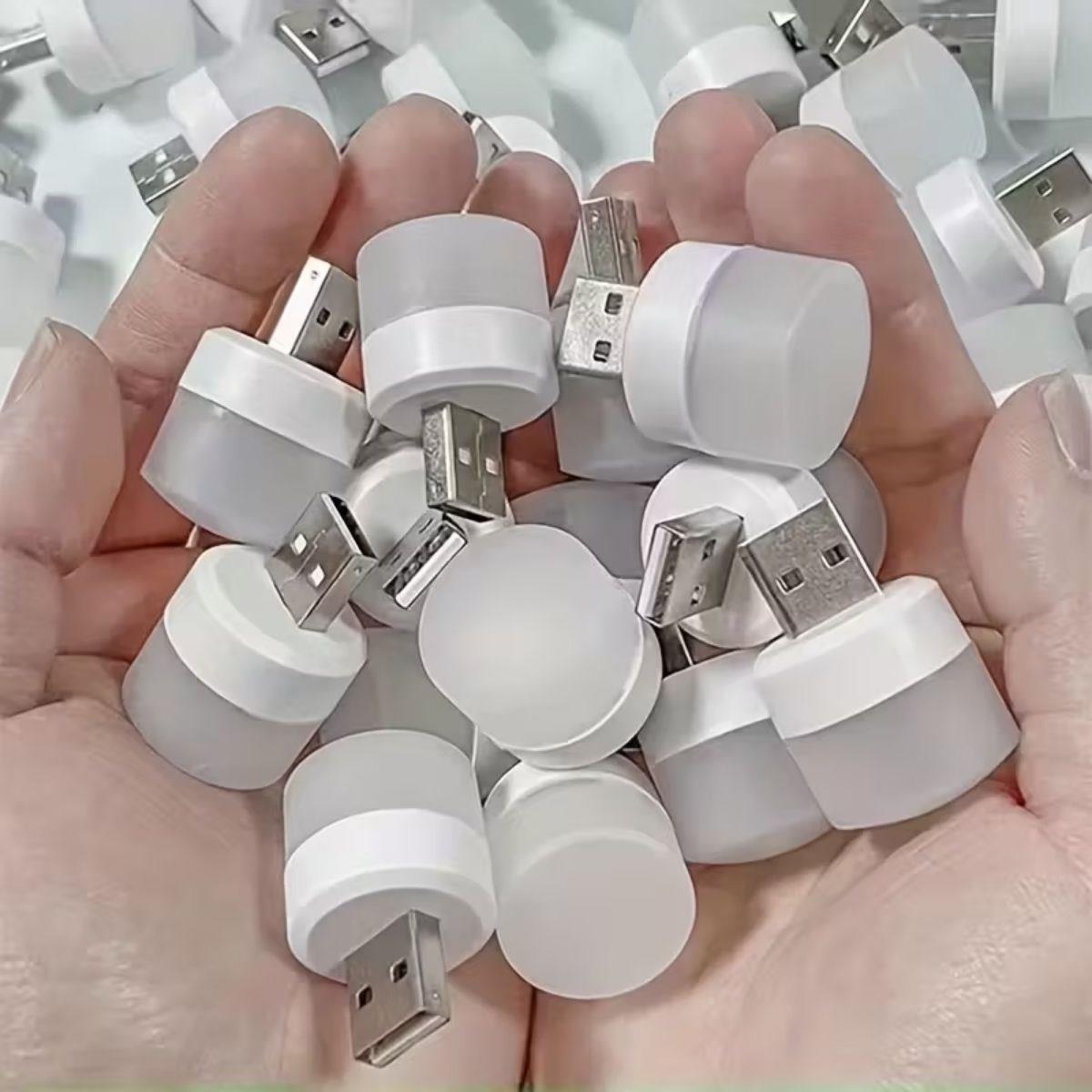 BUFFER® USB Mini Top LED 10’lu Aydınlatma Seti – Sıcak Renkli Gece Lambası, Enerji Tasarruflu Mikro LED Işıklar