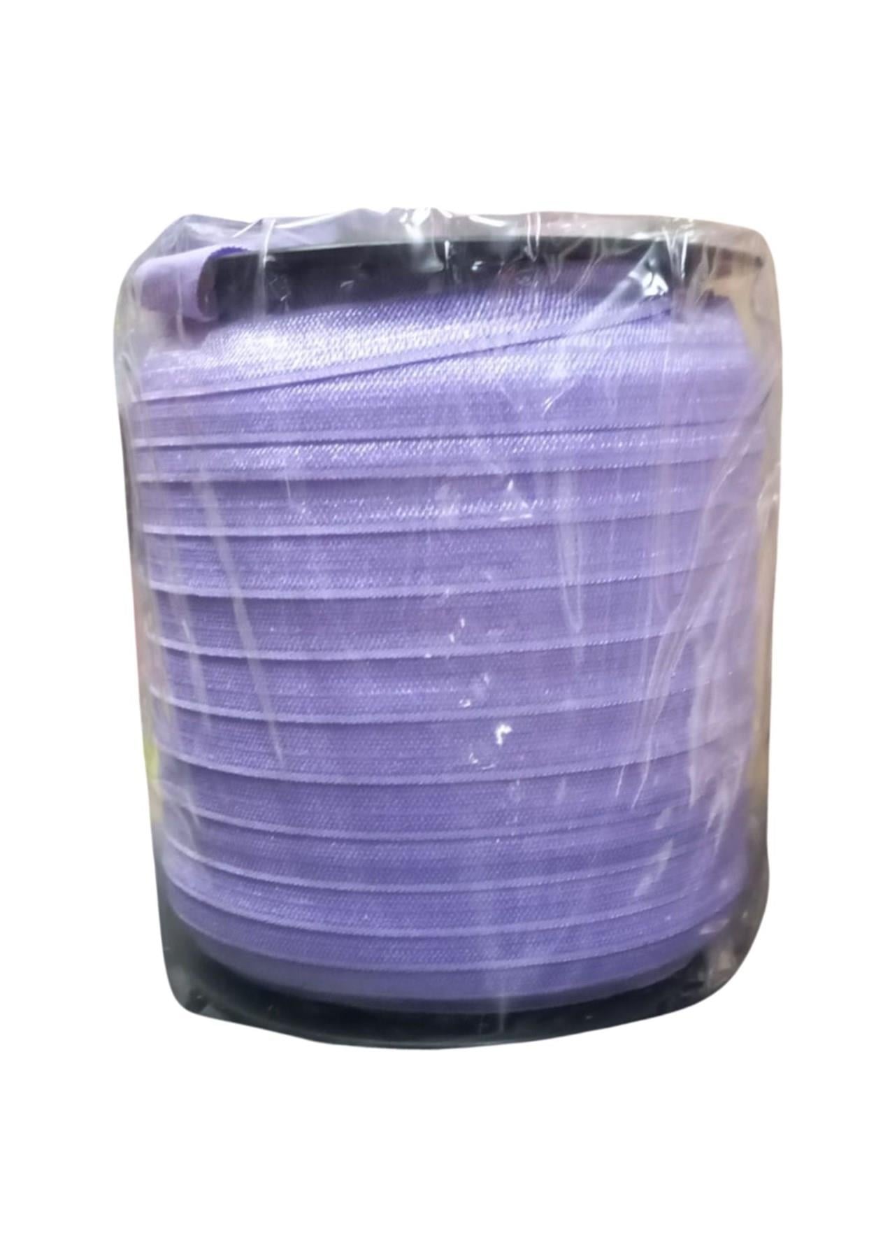 Çamaşır Lastiği Düz 1 cm  75 Metre 1 Top Açık Mor