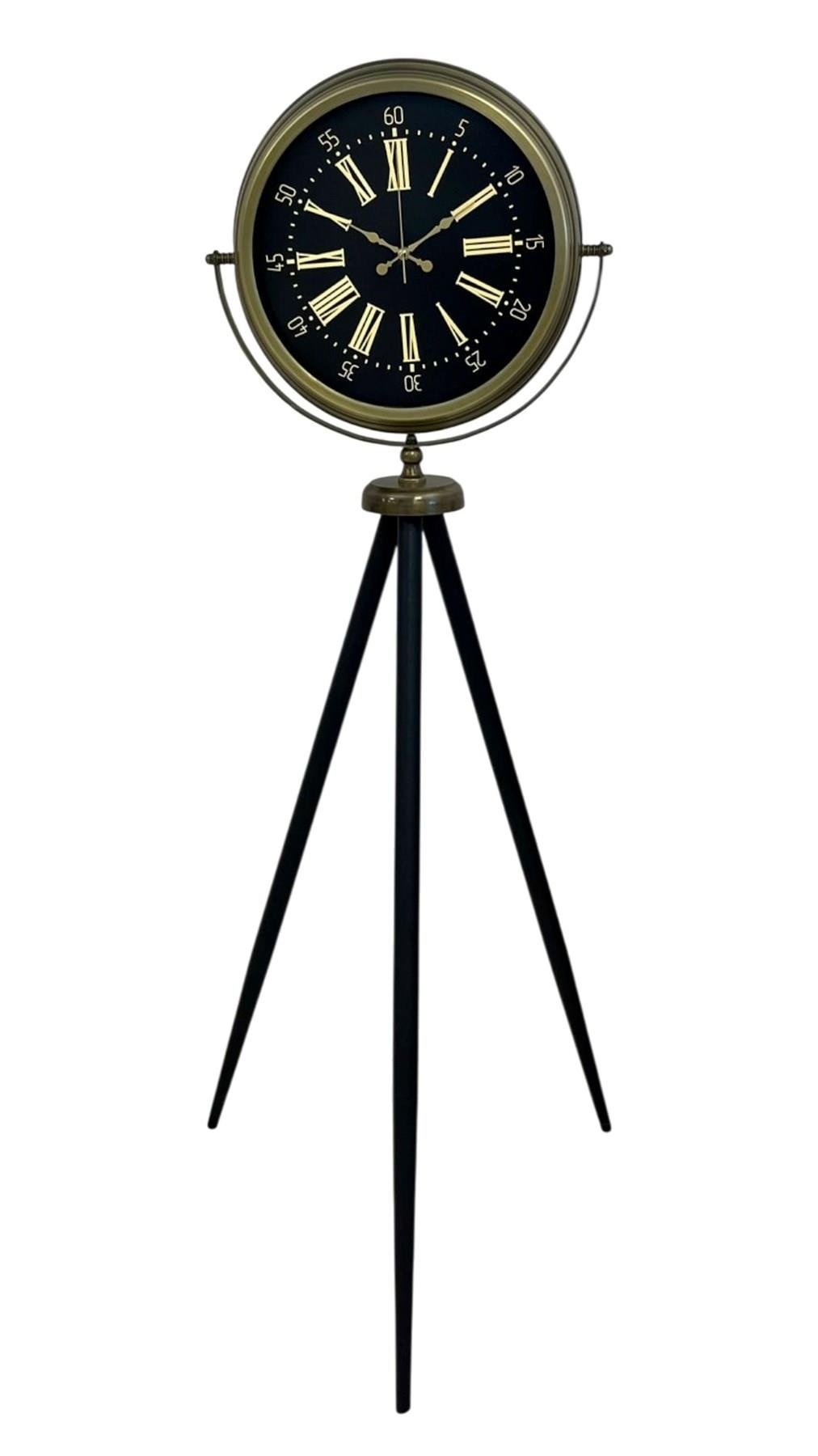 Eskitme İhtişam Tripod Ayaklı Saat
