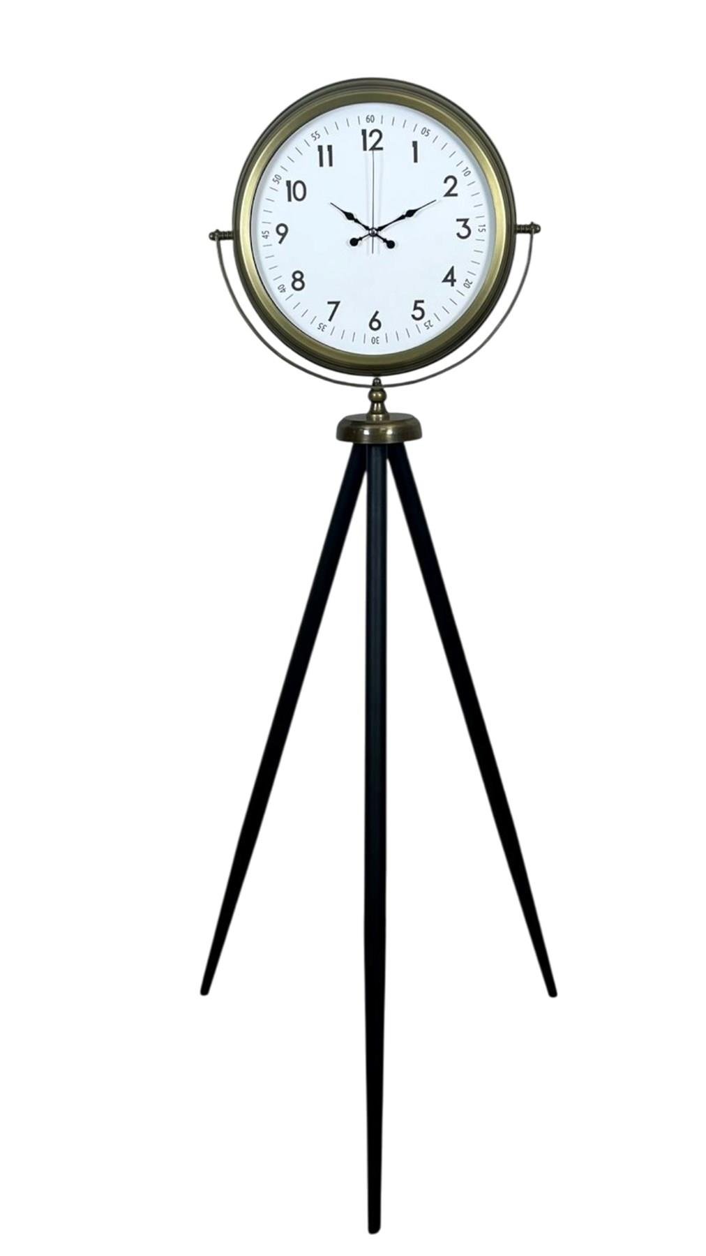 Klasik Eskitme Tripod Ayaklı Saat