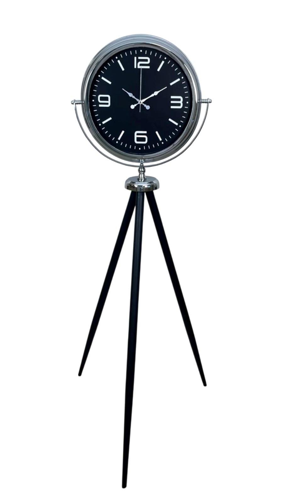 Krom Asil Tripod Ayaklı Saat