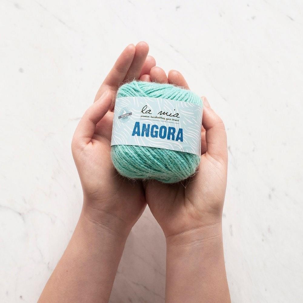 La Mia Angora 50gr Sarı El Örgü İpi - L124 - 33796