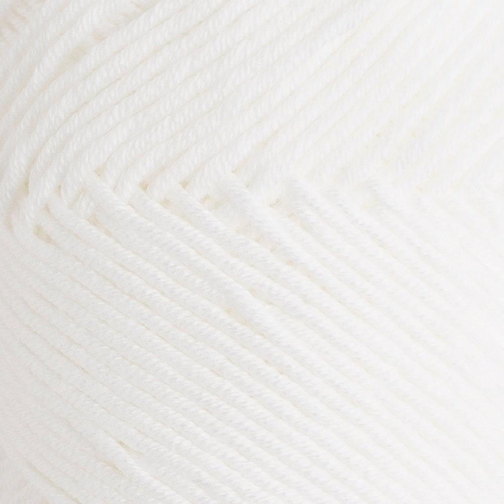 La Mia Baby Cotton Beyaz El Örgü İpi - L001 - 33628