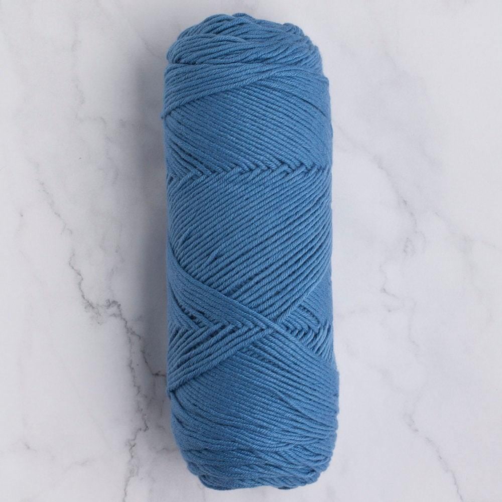 La Mia Baby Cotton Mat Mavi El Örgü İpi - L035 - 33639