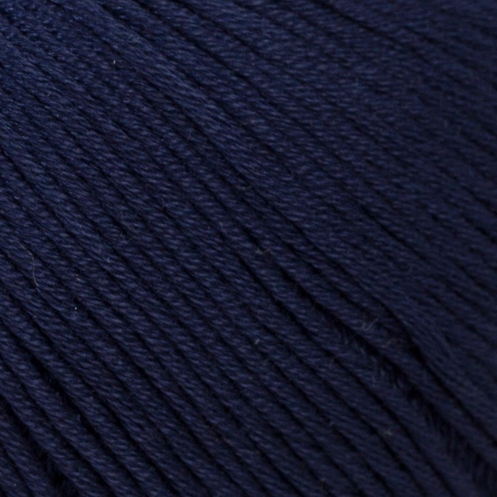 La Mia Mercerized Cotton Koyu Mavi El Örgü İpi - 117 - 33590