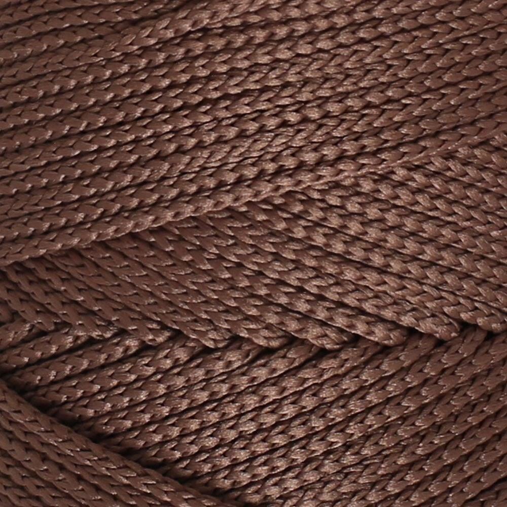 Loren Polyester Soft Macrame Kahverengi El Örgü İpi - LM032 - 34438