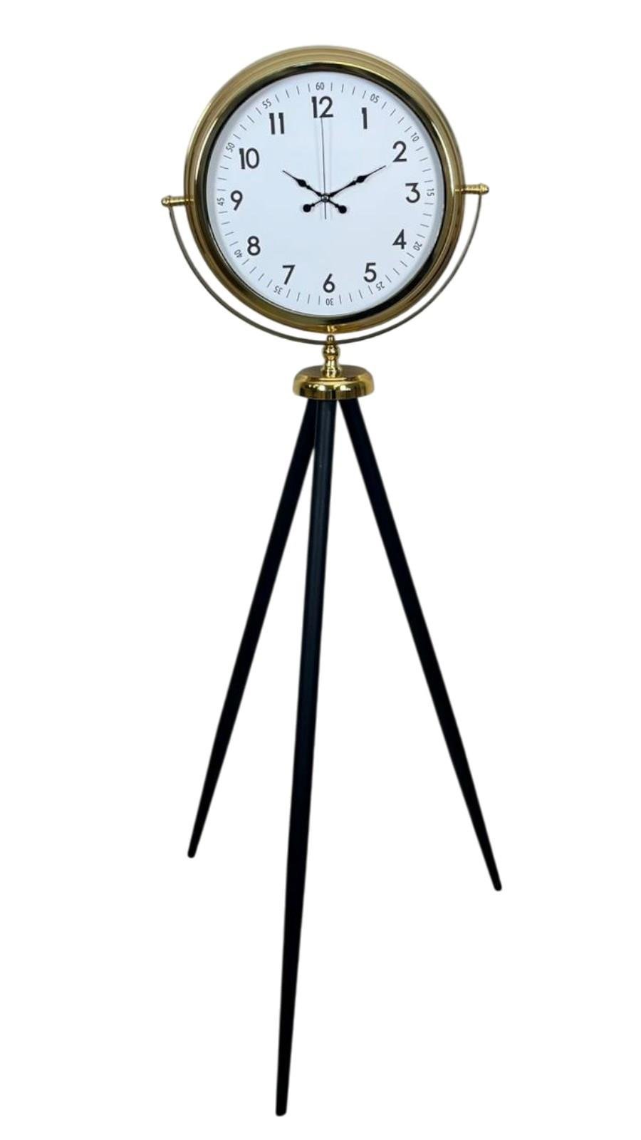 Luxury Gold Tripod Ayaklı Saat