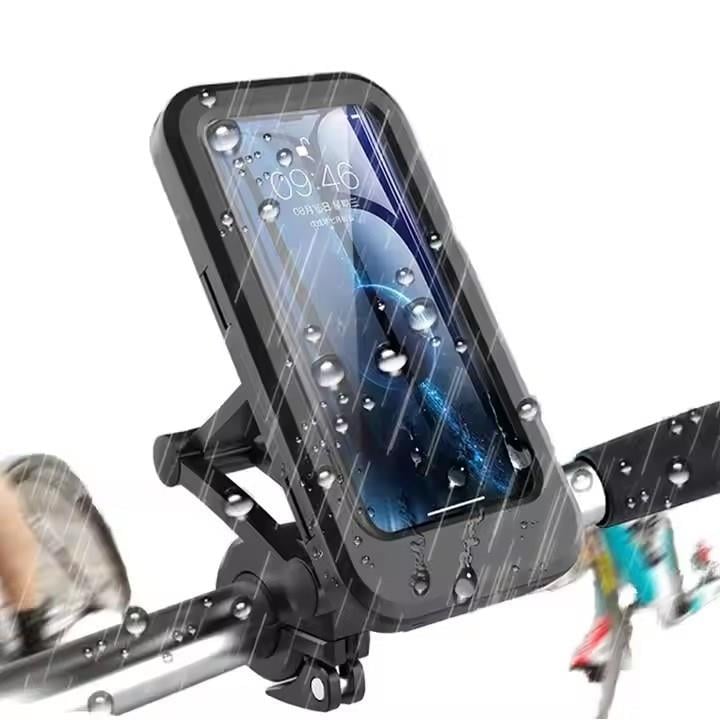 Motosiklet Bisiklet Su Geçirmez Manyetik Telefon Tutucu Gidon Navigasyon Kılıfı