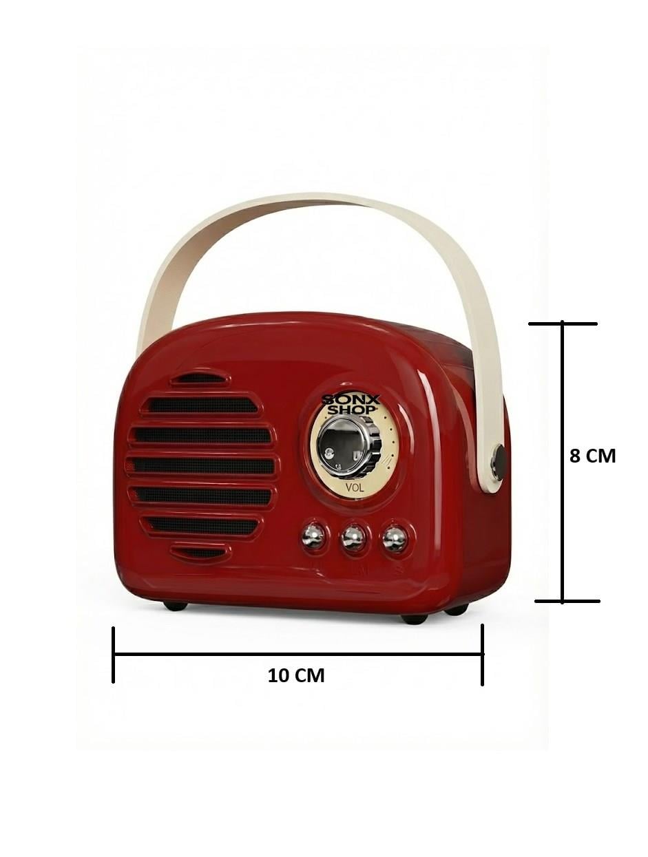 Nostaljik Retro Bluetooth Hoparlör