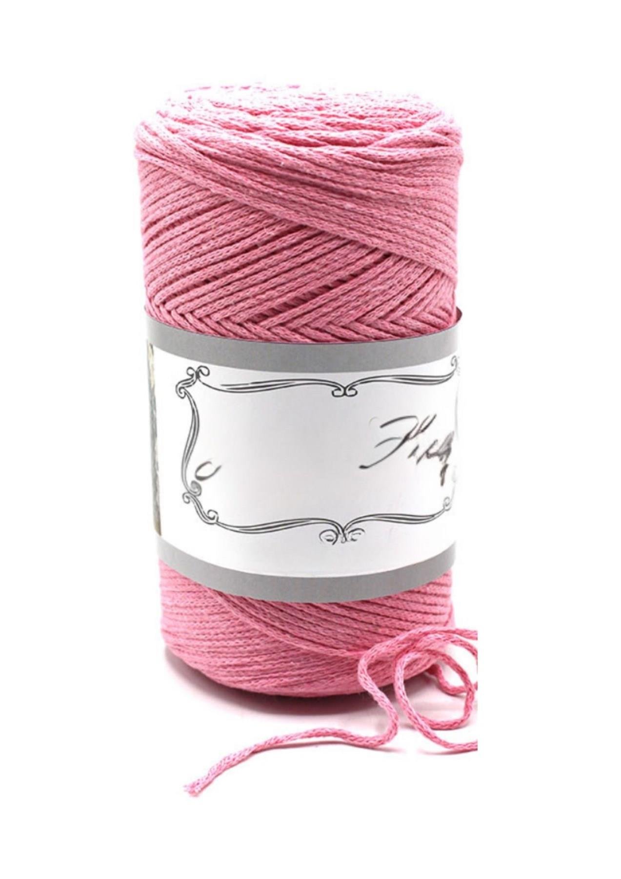 Pamuk Makrome 2 mm Pembe