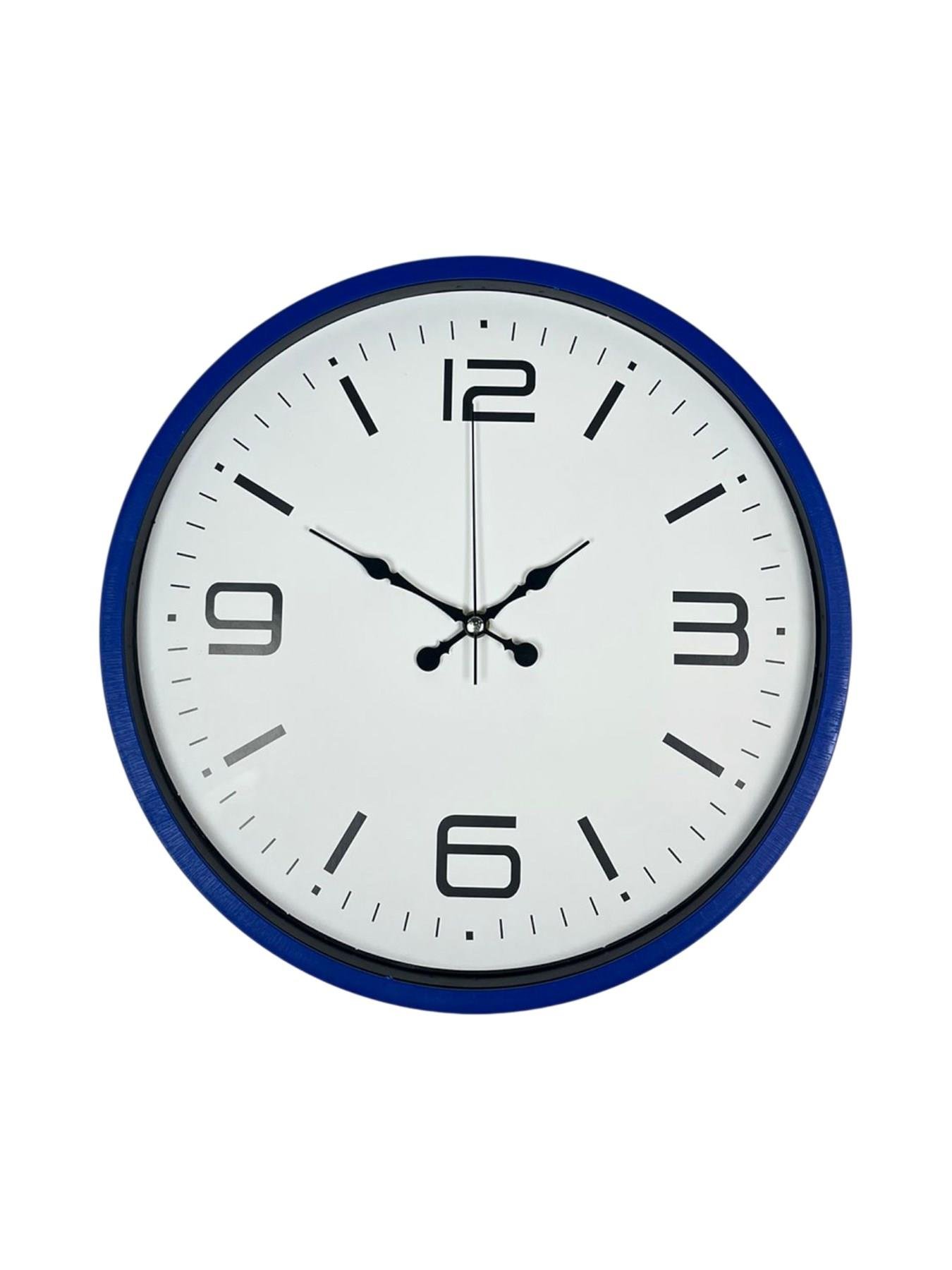 Zentime 36 Cm Lacivert Dekoratif Duvar Saati