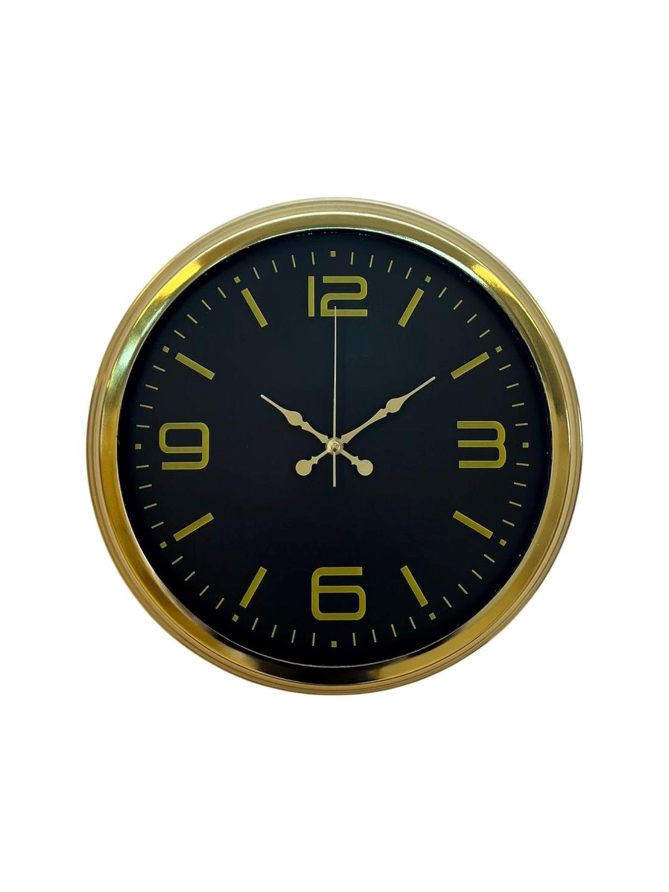 Zentime 40 Cm Gold Lüks Duvar Saati