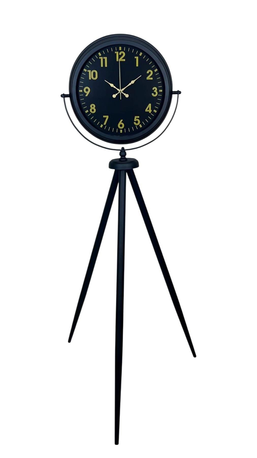 Zentime Black Prime Gold Rakamlı Tripod Ayaklı Saat