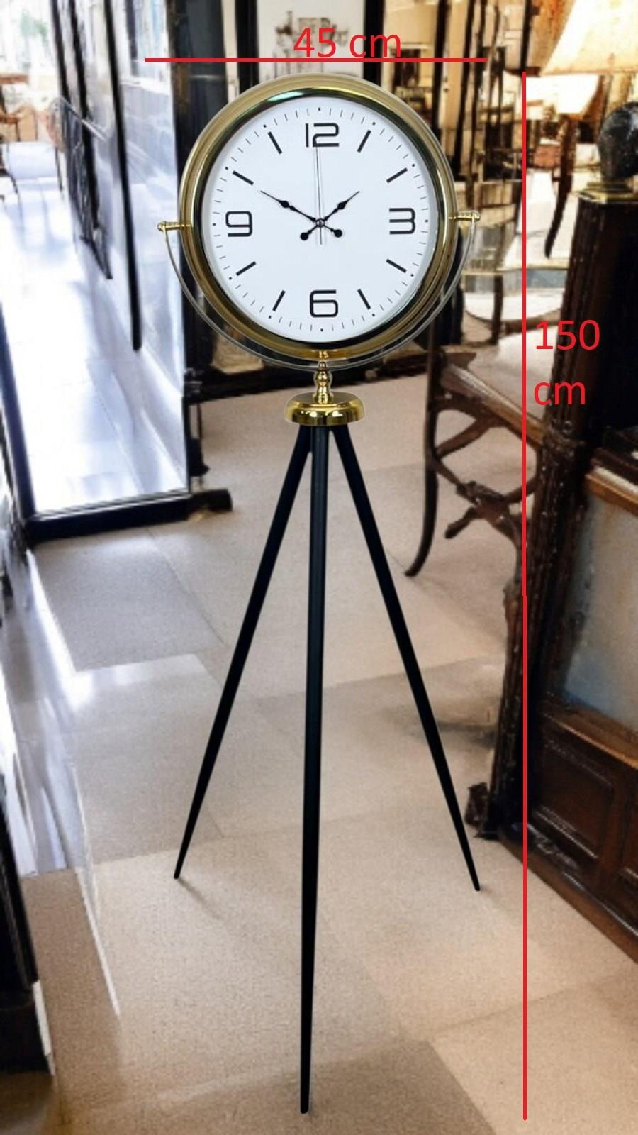 Zentime Elegance Gold Tripod Ayaklı Saat
