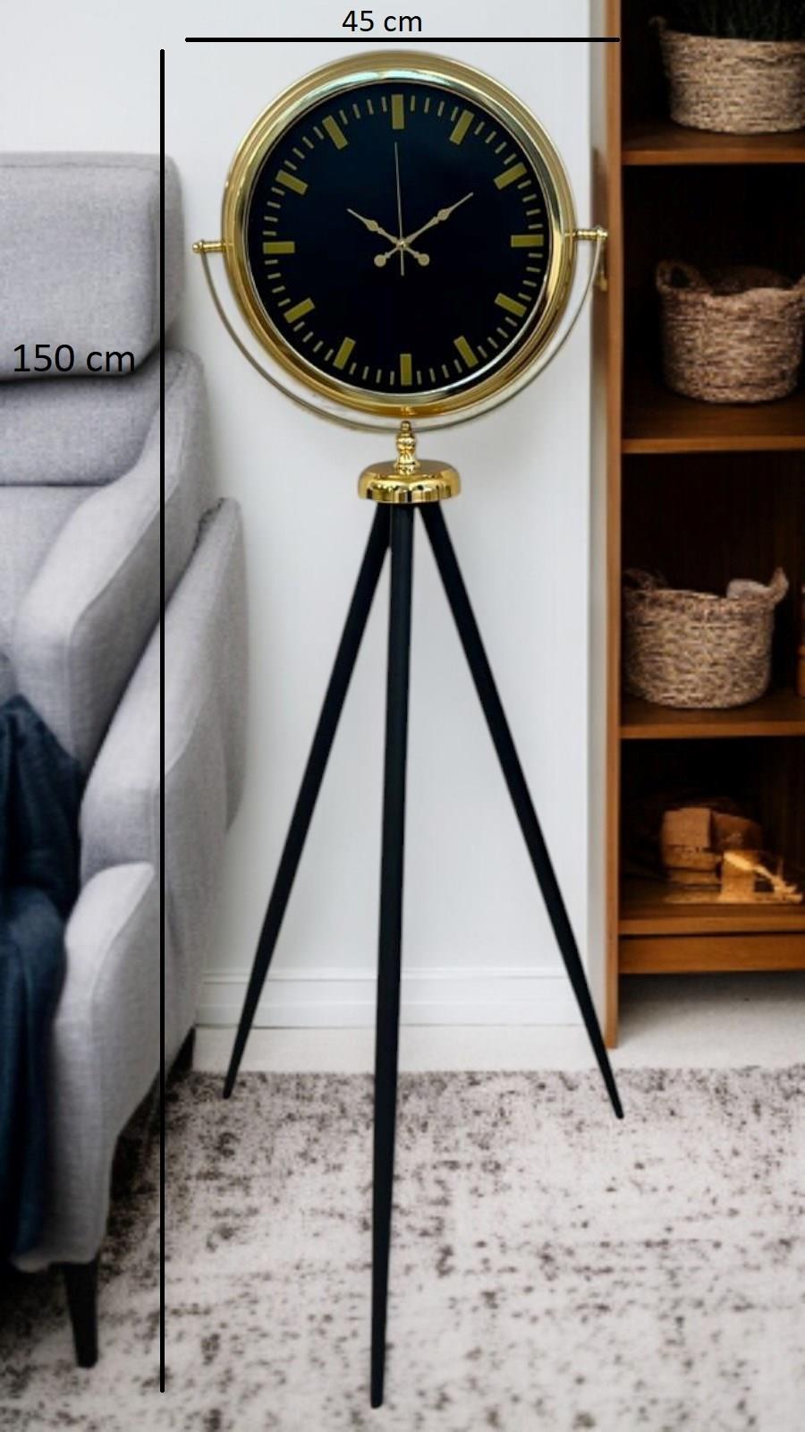 Zentime Elite Gold Tripod Ayaklı Saat