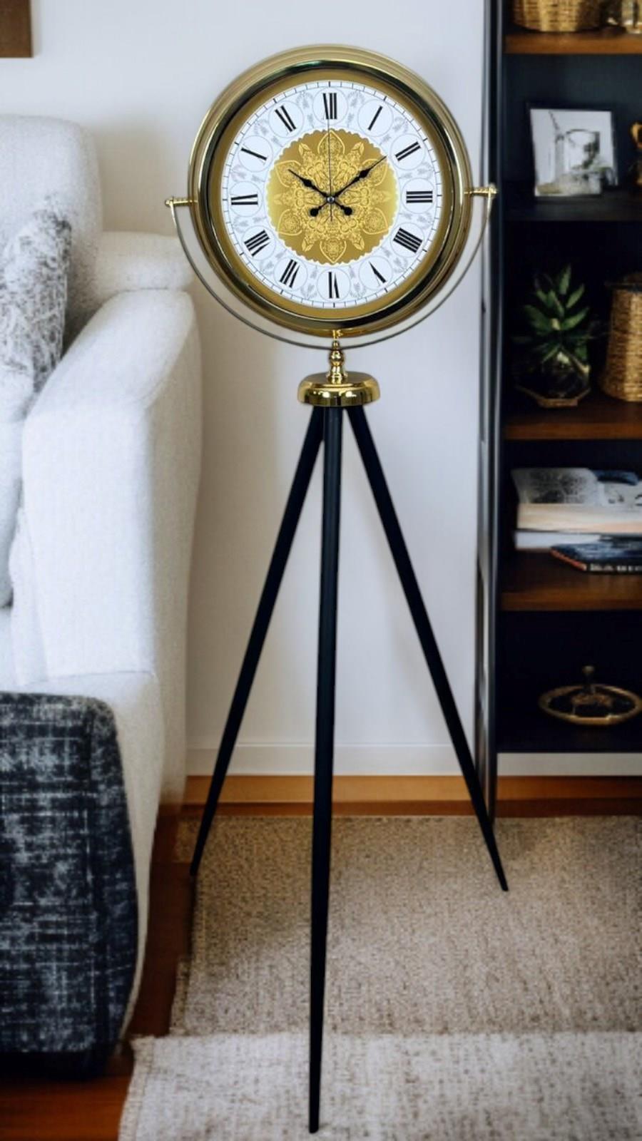 Zentime Gold Asalet Tripod Ayaklı Saat