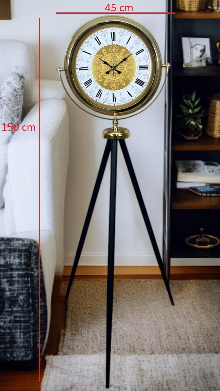 Zentime Gold Asalet Tripod Ayaklı Saat