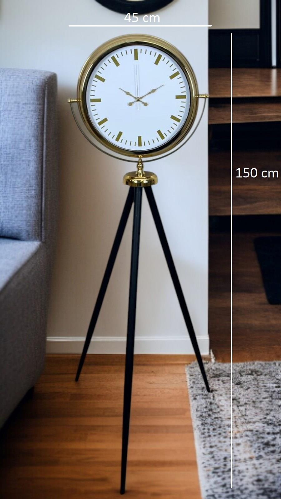 Zentime Gold Balance Tripod Ayaklı Saat