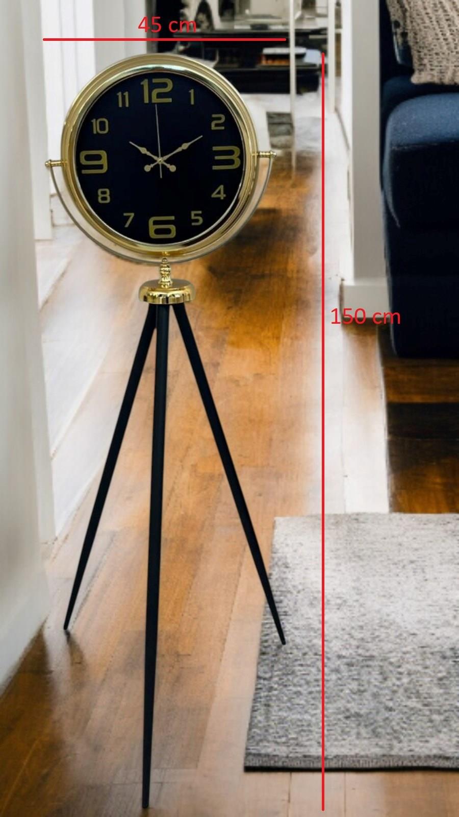 Zentime Royal Gold Tripod Ayaklı Saat
