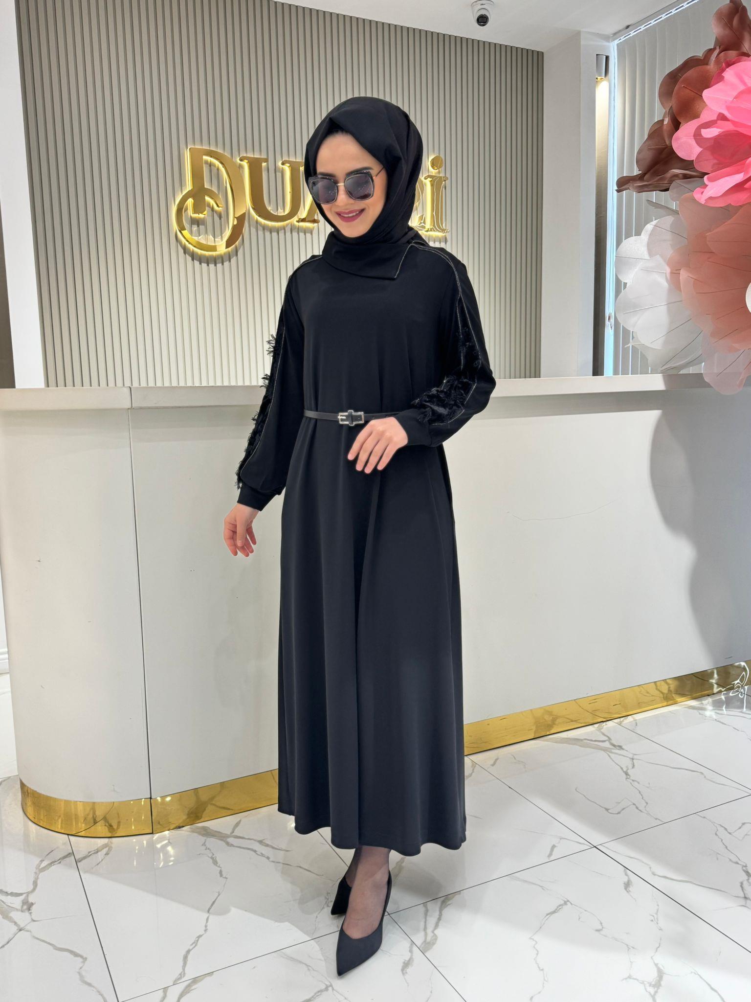 38800 Elbise  - SİYAH