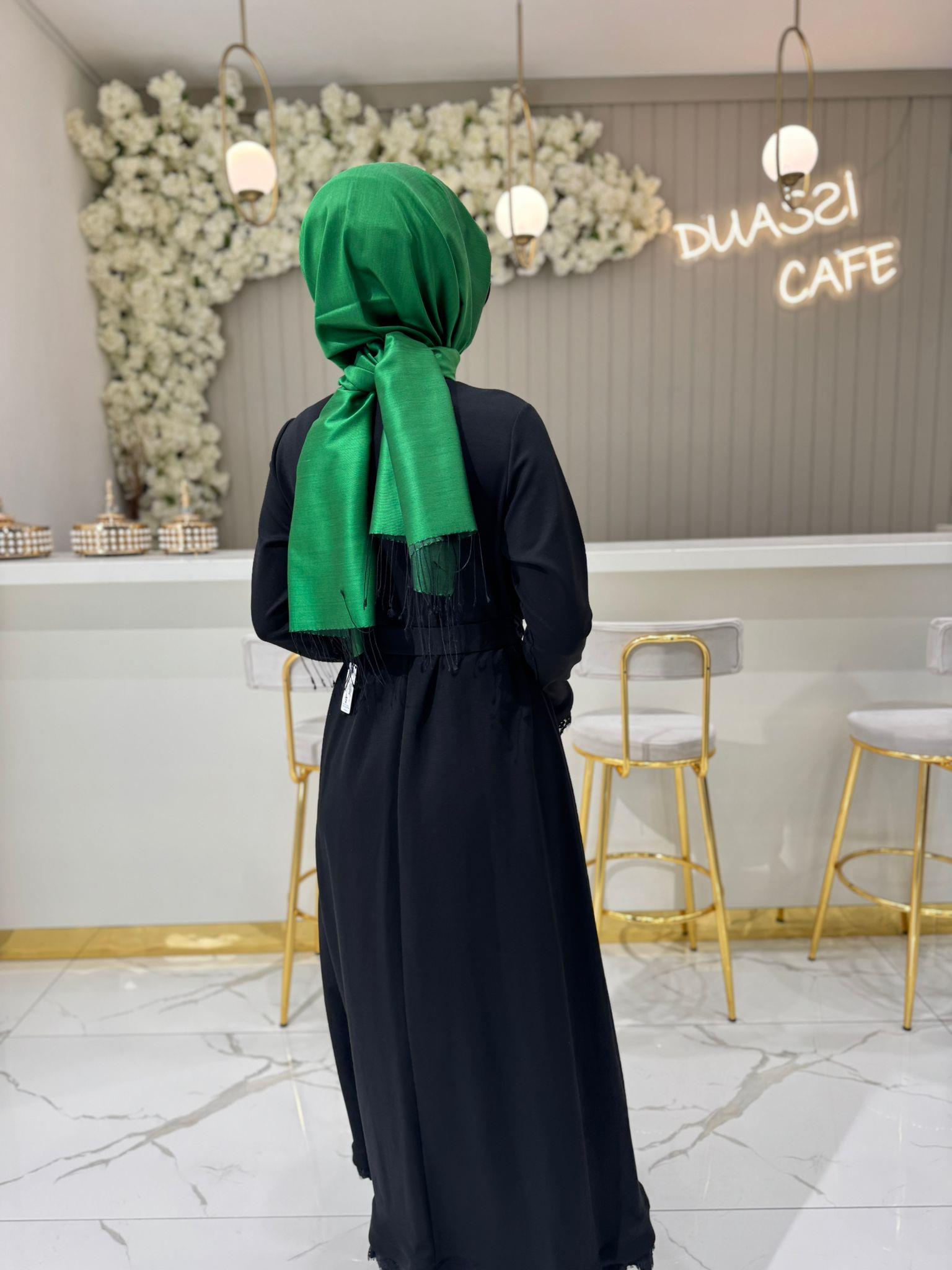 38823 Elbise  - SİYAH