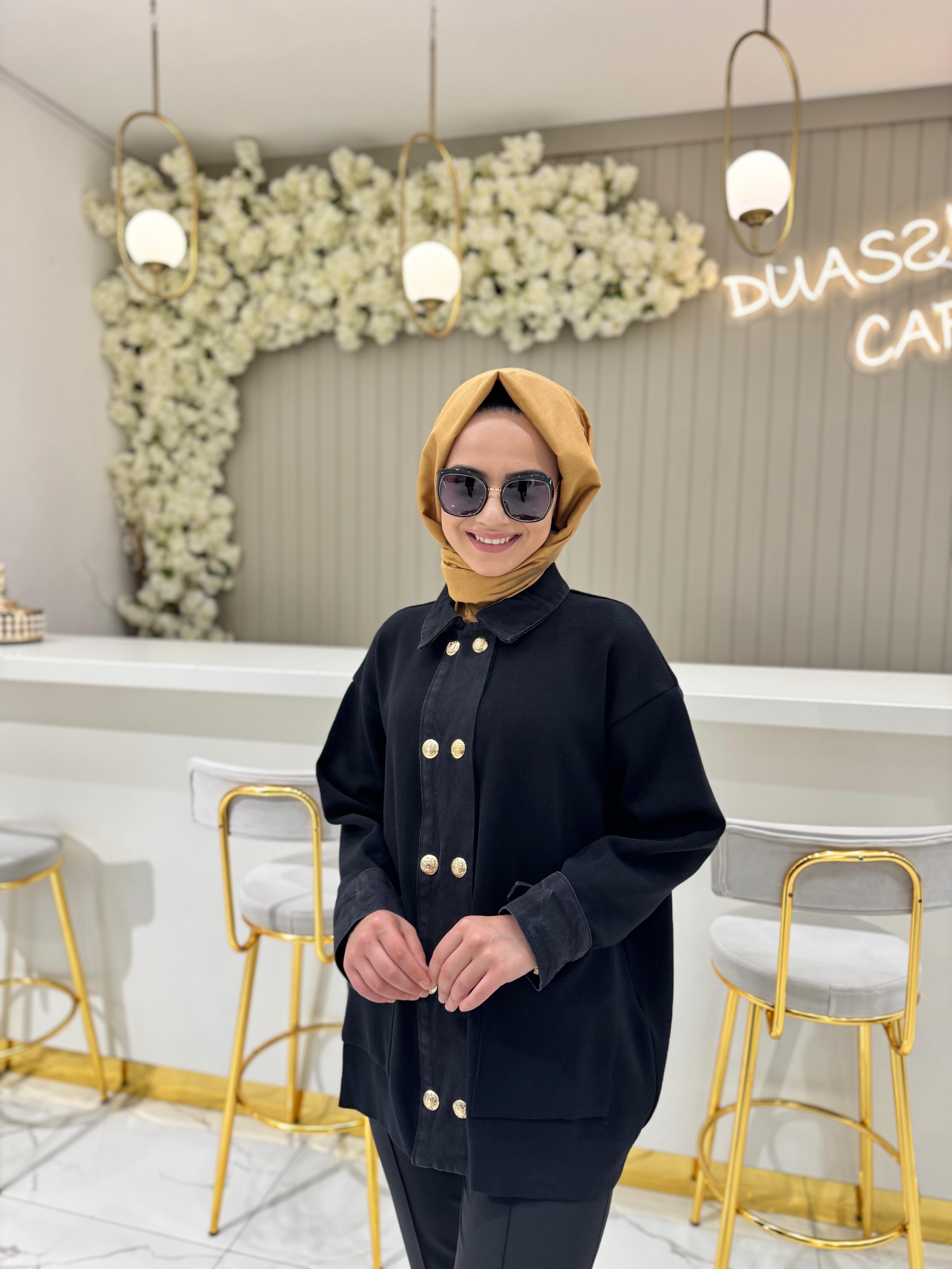 Cıelo T.hırka  - SİYAH