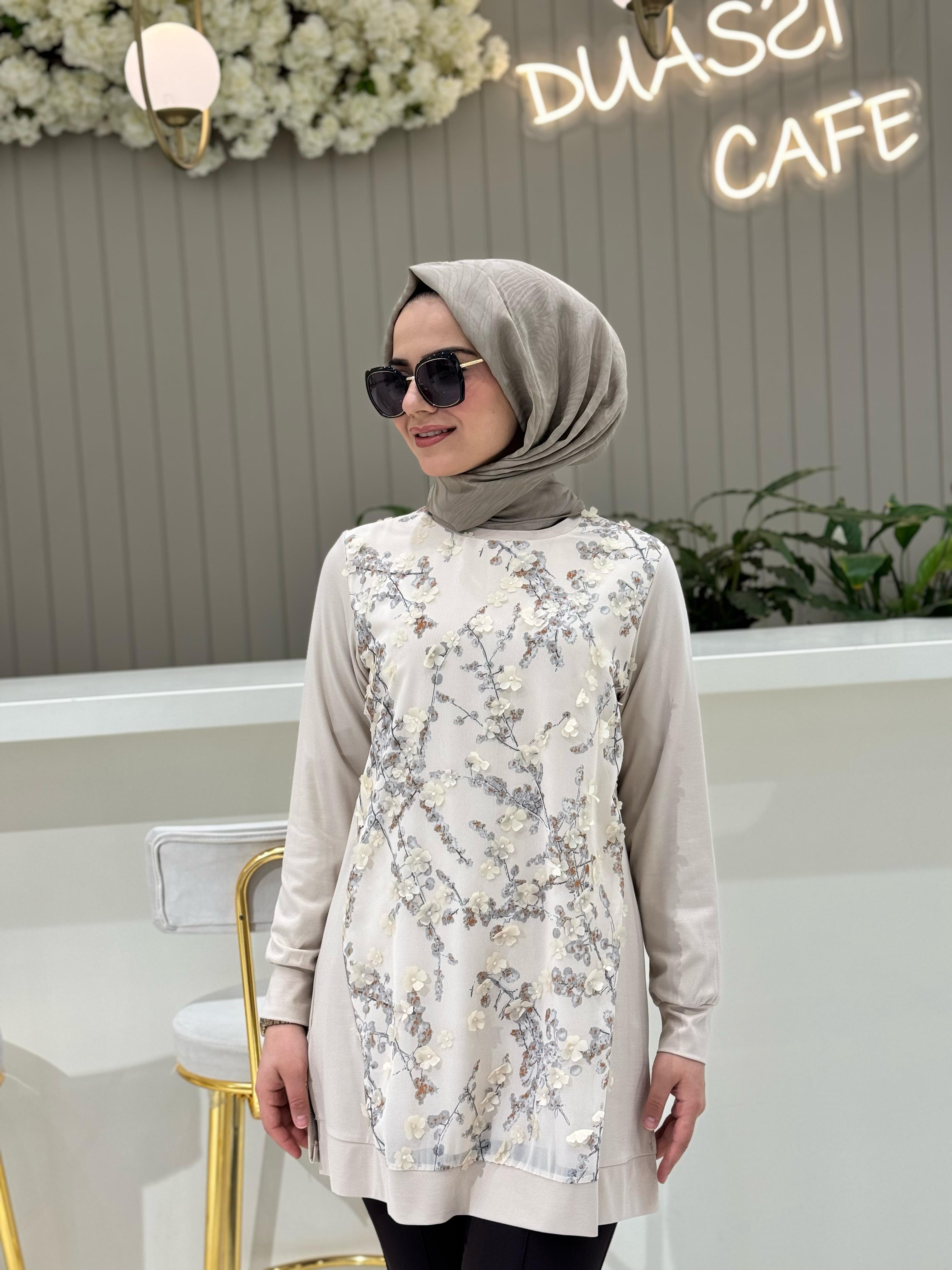 Fuat Gürşen Tunik 3375-B - BEJ