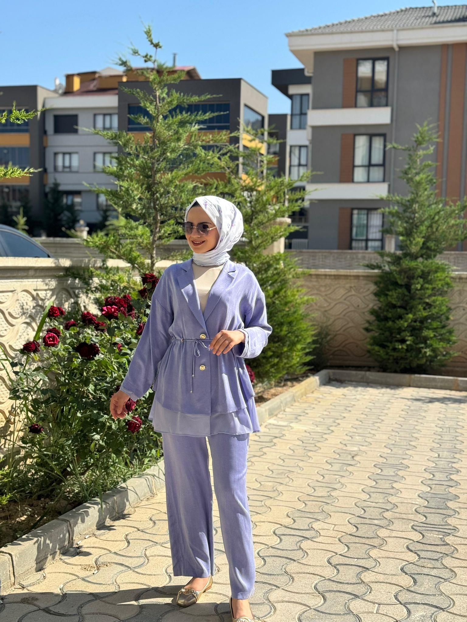 Ghisa 3182 Takım  - lila