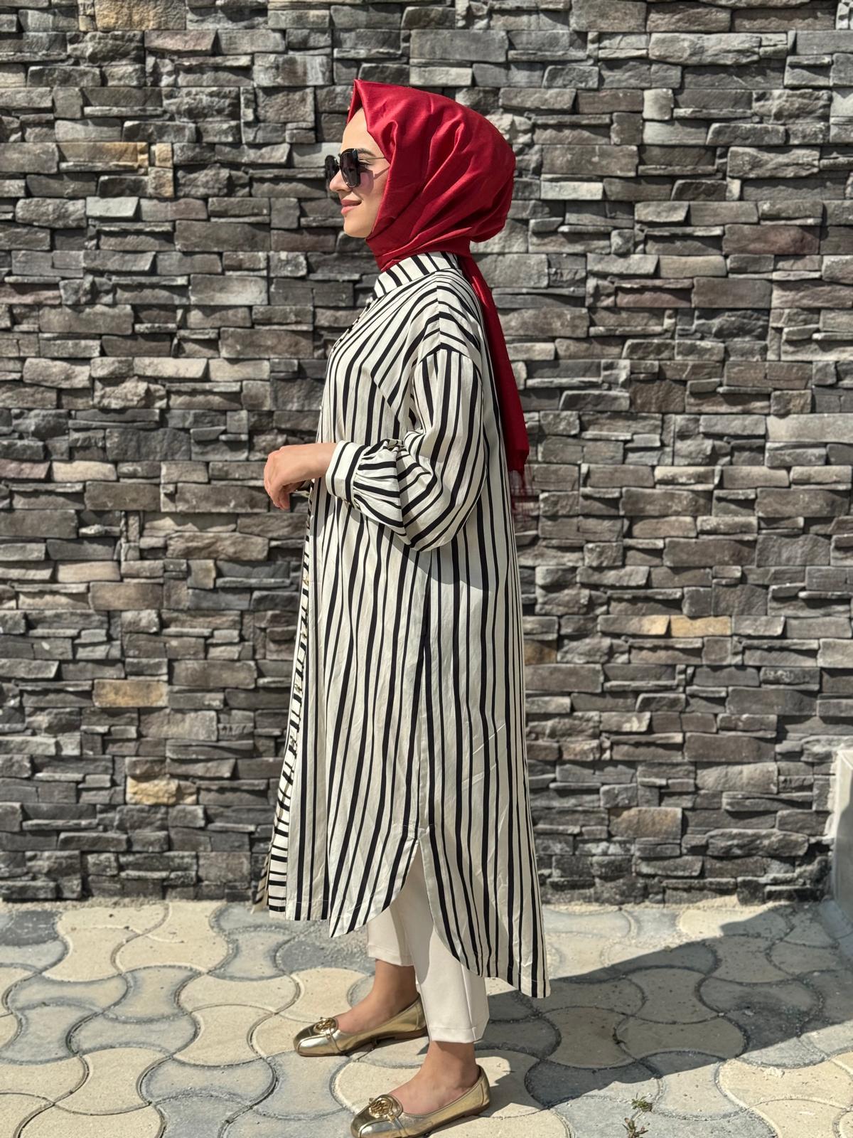 Ghisa 4054 Tunik  - EKRU