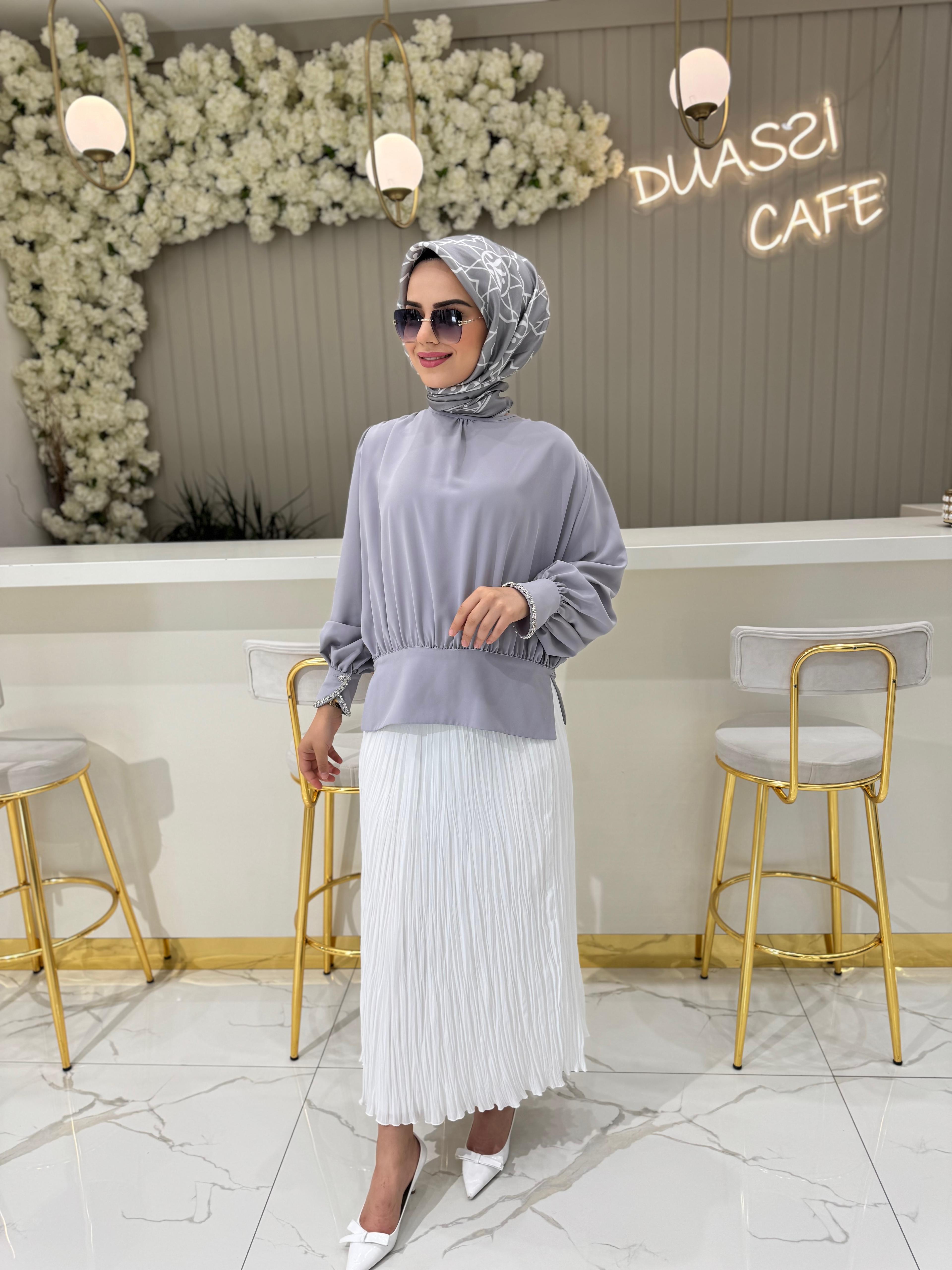 Ghisa 4892 Tunik  - GRİ