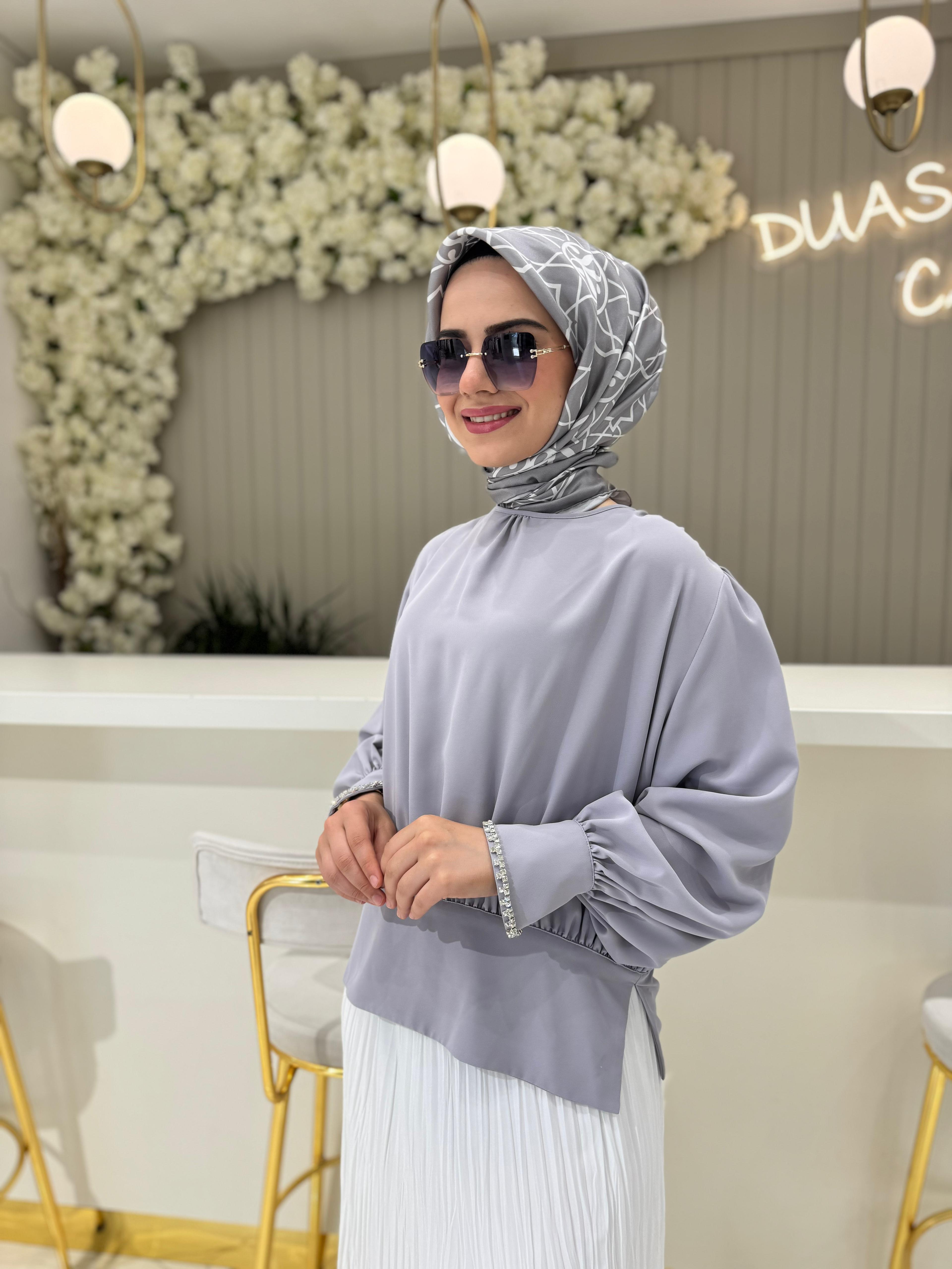 Ghisa 4892 Tunik  - GRİ