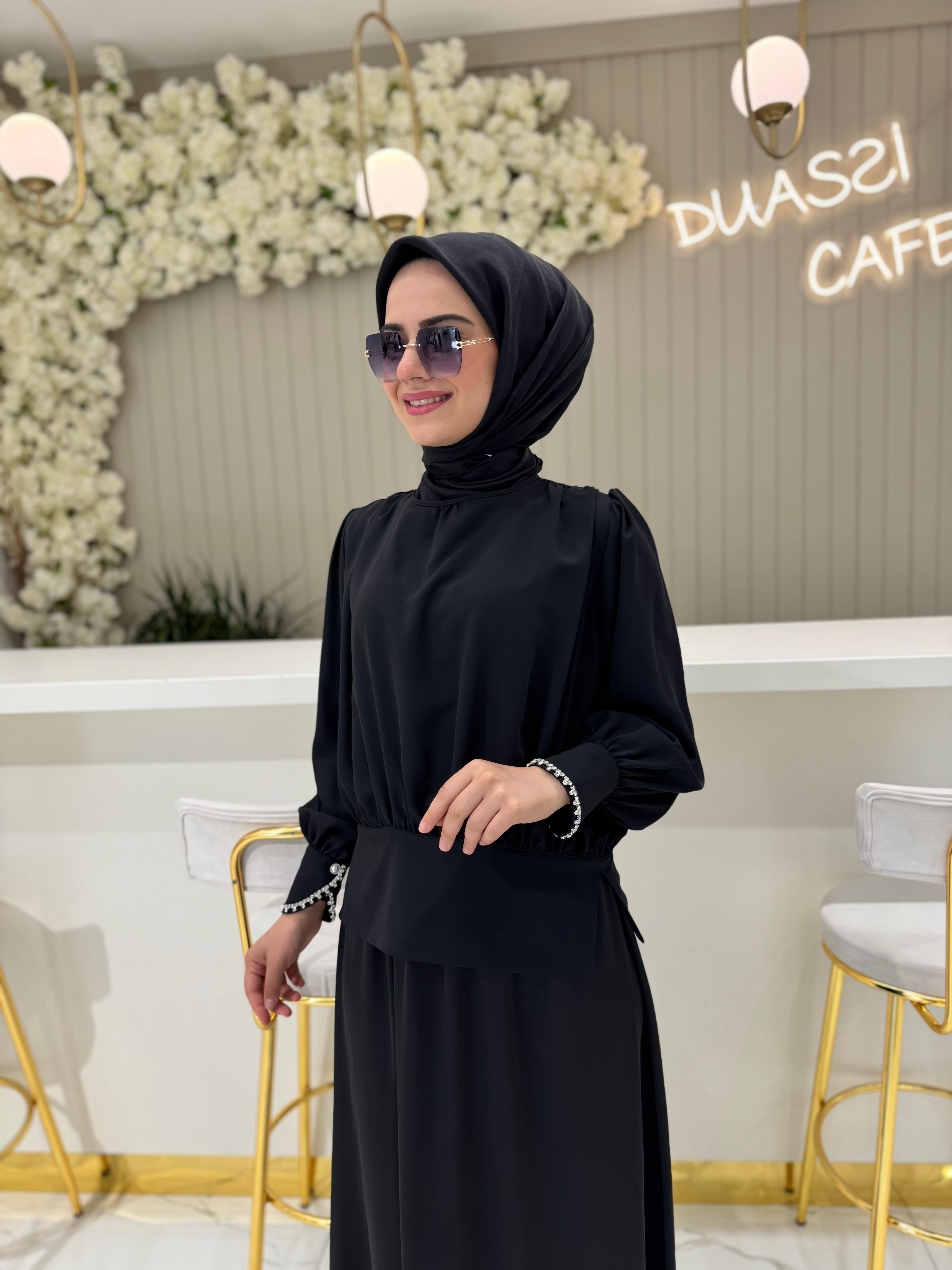 Ghisa 4892 Tunik  - SİYAH