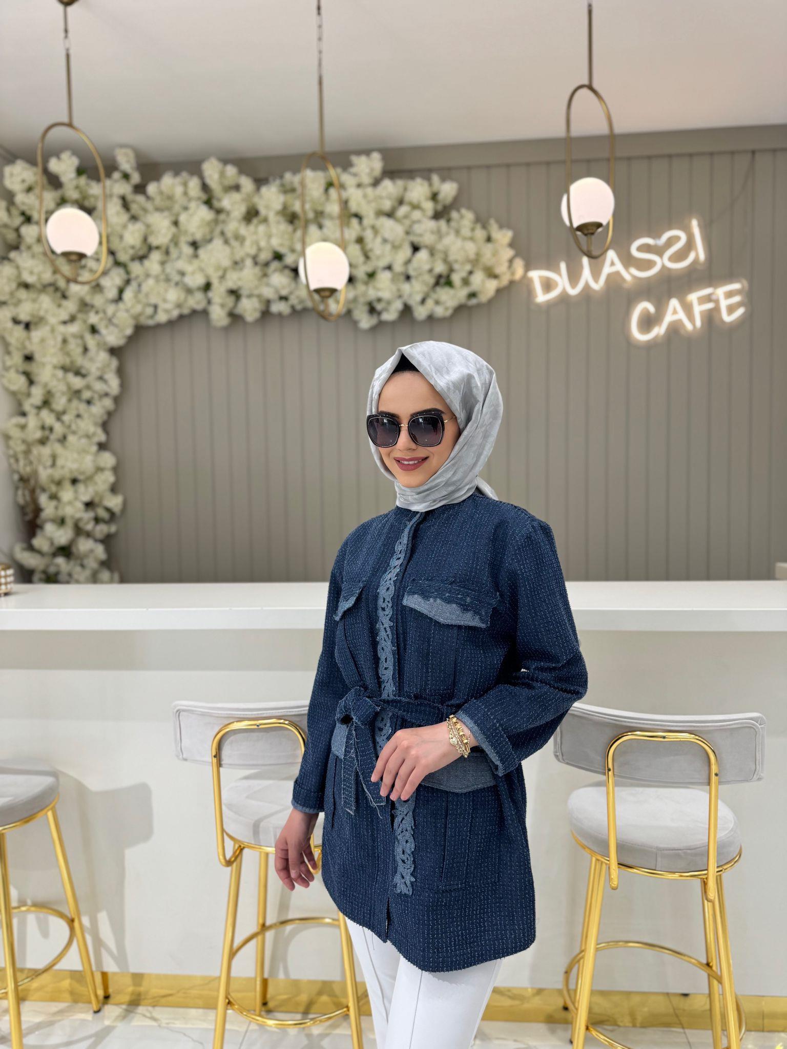 Ghisa Ceket  - LACİVERT