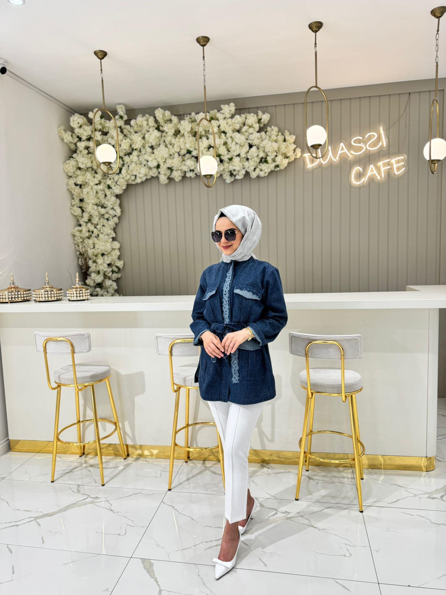 Ghisa Ceket  - LACİVERT