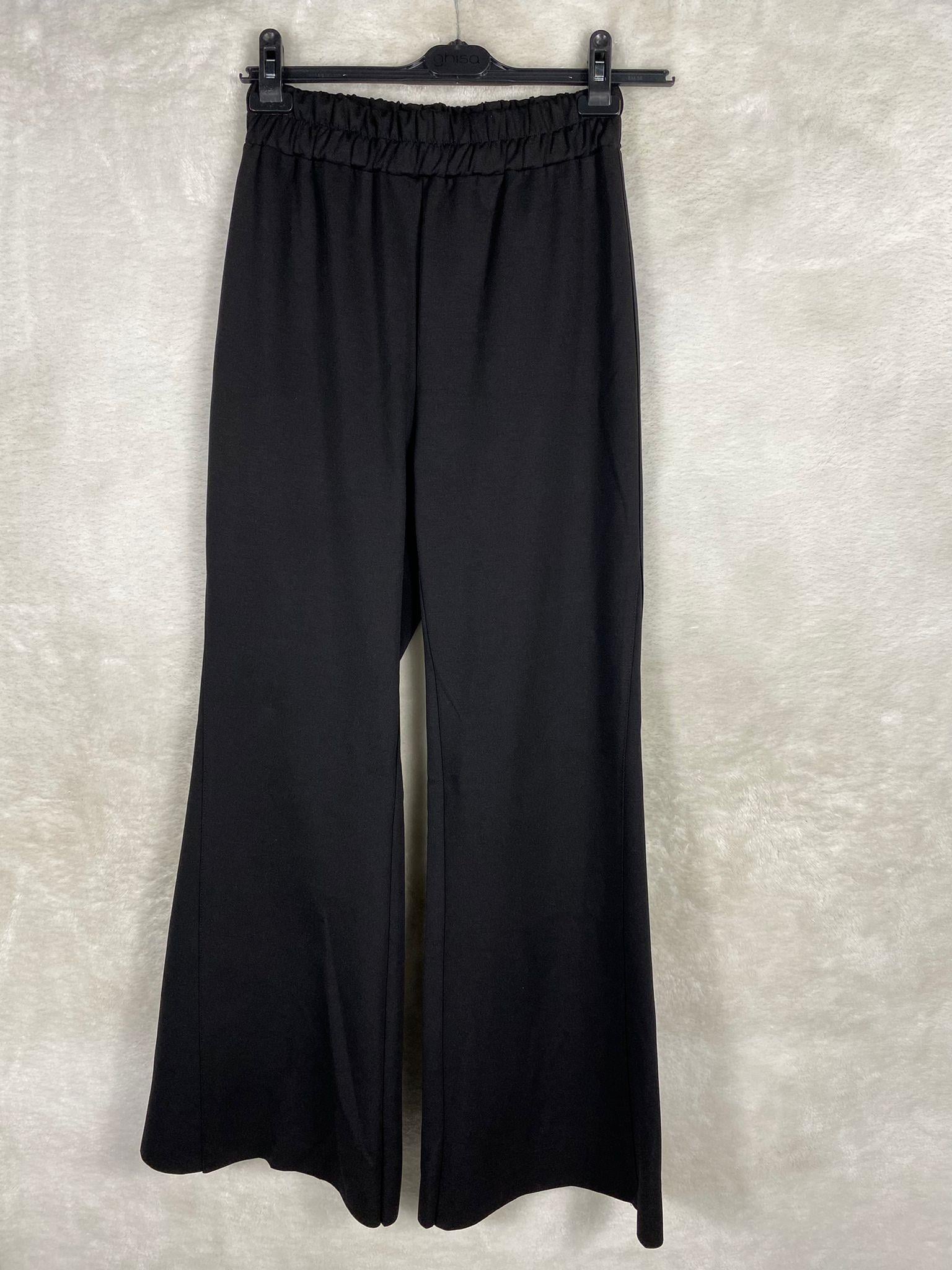 Ghisa İspanyol Paça Pantolon 8653 - SİYAH