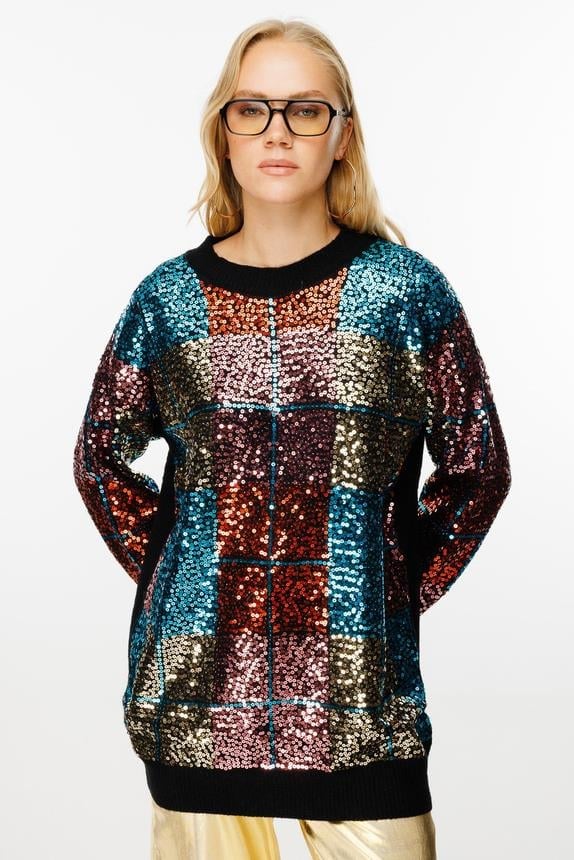 Ghisa Triko Tunik 1443 - SİYAH