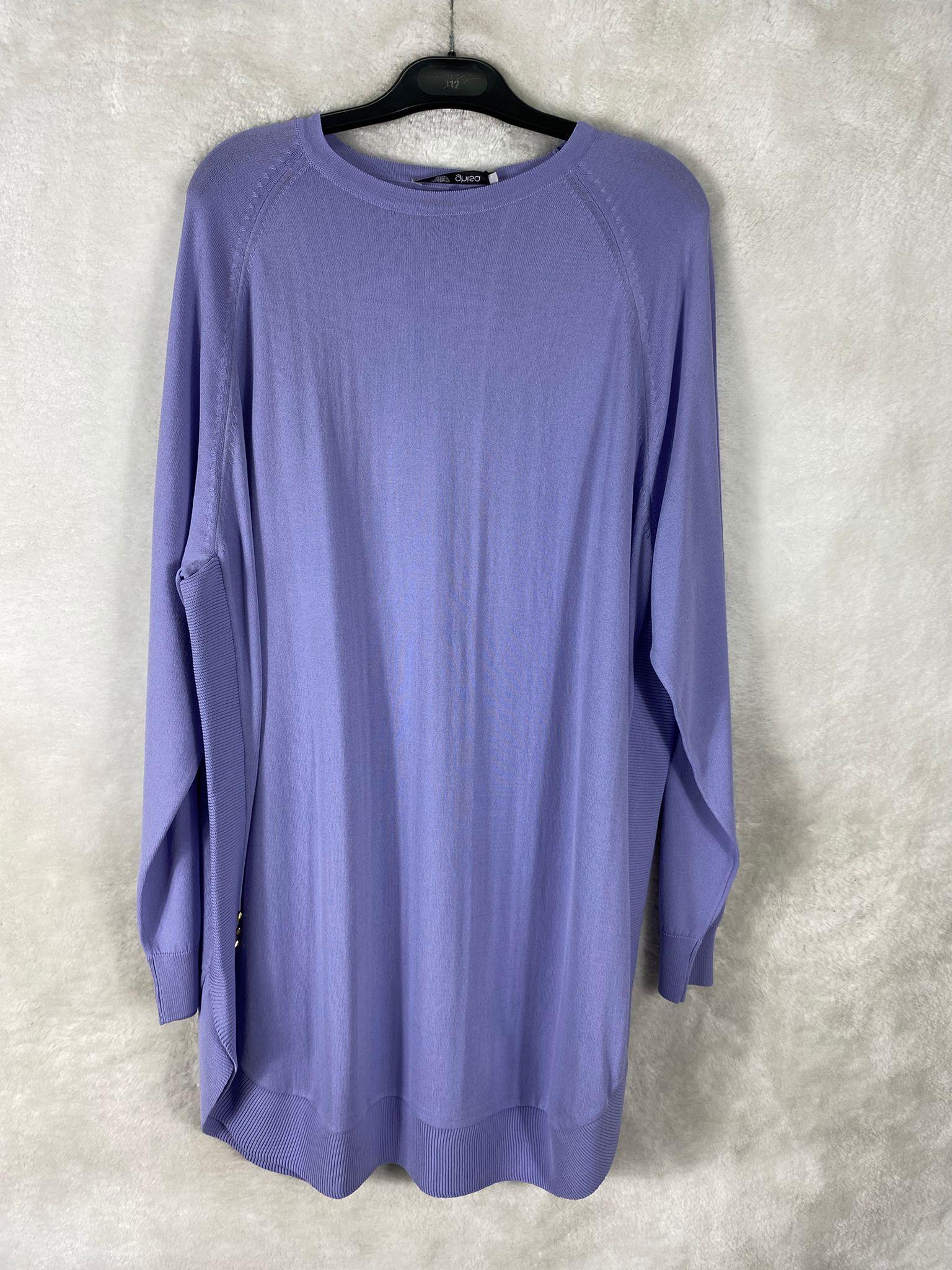 Ghisa Triko Tunik 4219 - lila