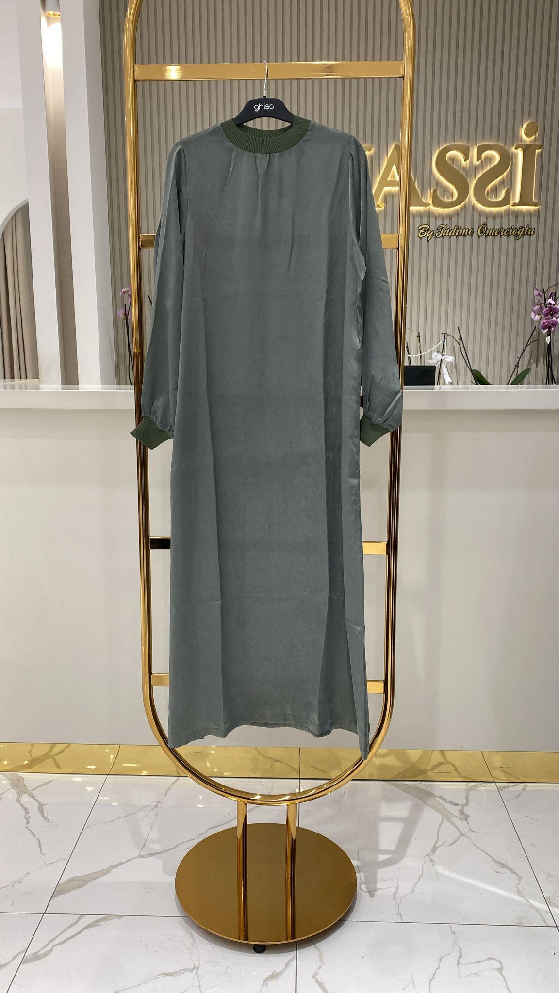 İnvee Elbise 7005-Y - YEŞİL
