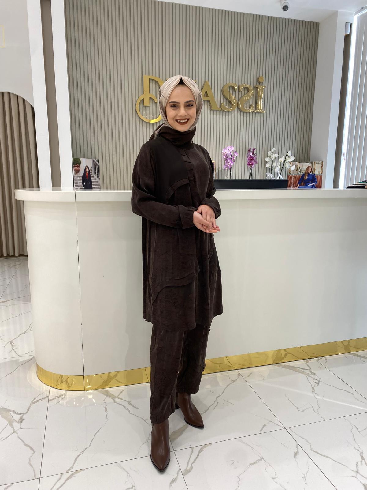 Misswhence Takım 36007 - KAHVE
