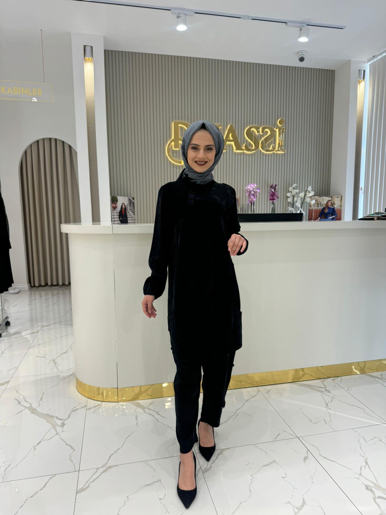 Misswhence  Takım 36007 - SİYAH