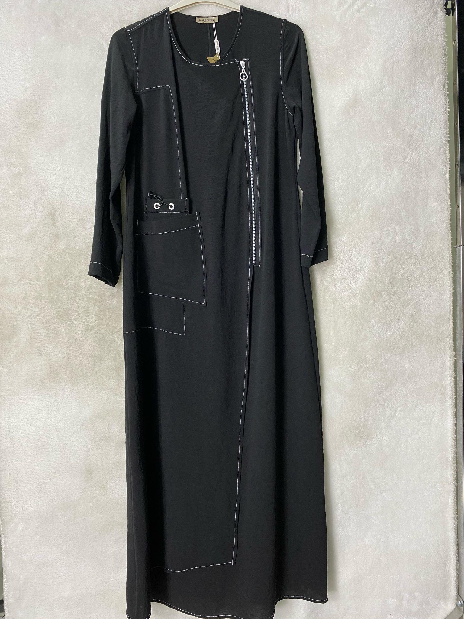 Müsemma Melis Elbise 4793 - SİYAH