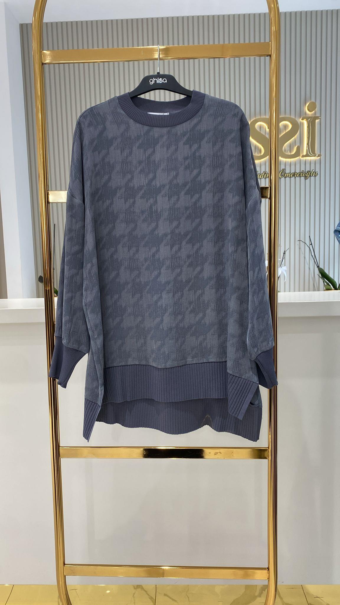 Nuss Tunik 3009-G - GRİ